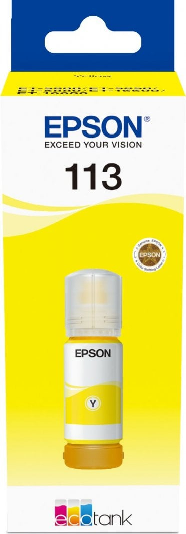 Ngjyrë printeri Epson 113, 70ml, e verdhë