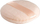 Sfungjer pudre Intervion Powder Puff, 7 cm, i bardhë