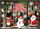 Sticker për dritare për Krishtlindje DA42, set zbukurimi, 2 fletë 50 x 35 cm, me shumë ngjyra