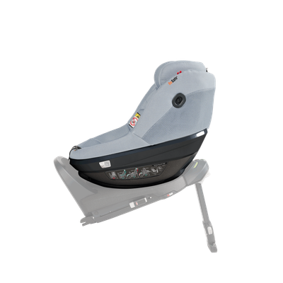 Ulkëse automobilistike BeSafe Beyond2 360, ISOfix, Peak Mesh, gri