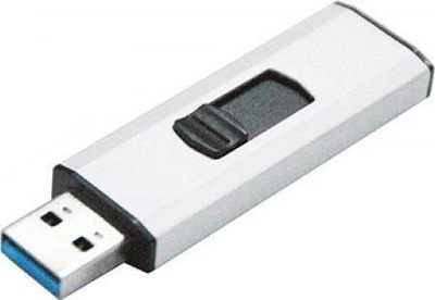 USB Flash Q-Connect Slider KF16369, 16GB, USB 3.0, argjendi me të zi