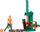 Lodër set pylltari Bruder Logging Set with Man, figurë punëtori, gjiro për prerje druri, shumëngjyrëshe