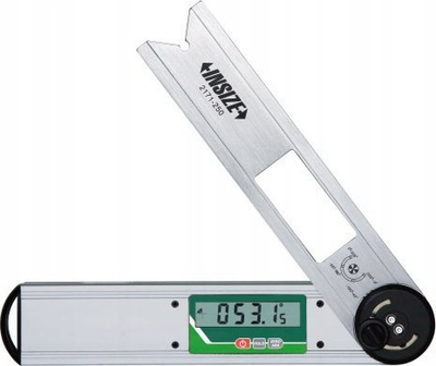 Këndmatës elektronik dixhital Protractor, 10", ekran LCD, metalik