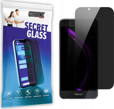 Xham mbrojtës privatësie Grizz SecretGlass për Honor 8s, i tejdukshëm