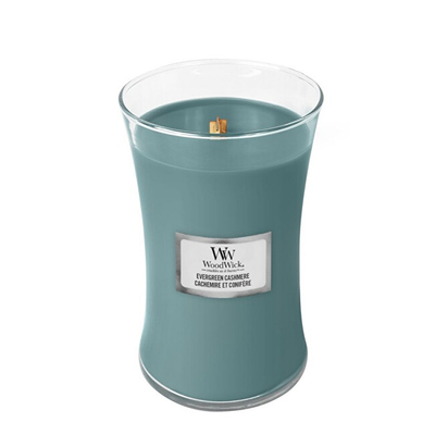 Qiri aromatik WoodWick Evergreen Cashmere