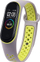 Rrip zëvendësues HQWear për Xiaomi Mi Band 5, silikon sportiv, me vrima, gri jeshil