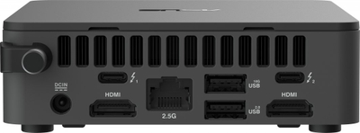 Set me komponentë për kompjuter Asus RNUC13ANK 300002, Intel Core i3-1315U, kabllo L6 EU, i zi