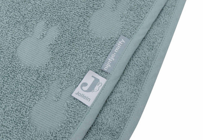 Poncho/PESHQI R Terry Miffy Jacquard Sea GREEN
