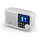 Radio portative Blaupunkt DR8WH, DAB FM, Bluetooth, ekran 2.4", e bardhë