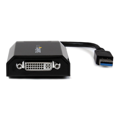 Adaptues grafik StarTech.com USB32DVIPRO, USB 3.0 në DVI, i zi