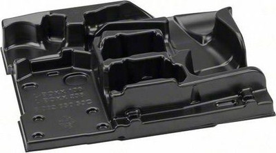 Insert organizues Bosch GSR GSB 14.4, për L-BOXX, plastik, i zi