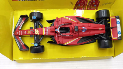 Maket veture Ferrari SF-24 Leclerc #16, 1:43, model 2024, i kuq