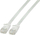 Kabllo rrjeti EFB RJ45 Flat Patch, Cat.6A, 0.25m, e bardhë