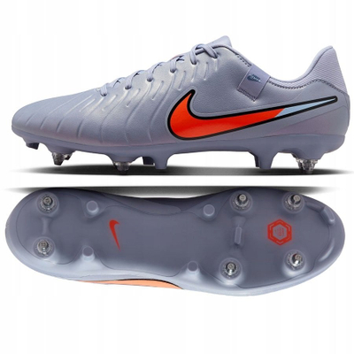 Këpucë futbolli Nike Tiempo Legend 10 Academy Pro SG, lëkurë FlyTouch Lite, tappa për fushë të butë, shumëngjyrëshe