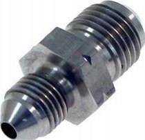Lidhës bulkhead TurboWorks MP-AL-158, AN3, M12x1.25, çelik inox
