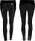 Leggins për goca IQ Aira Wmns W 92800185709, pa qepje, të zeza
