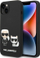 Kapak telefoni Karl Lagerfeld Silicone MagSafe për iPhone 14 Plus, silikon, me magnet MagSafe, i zi
