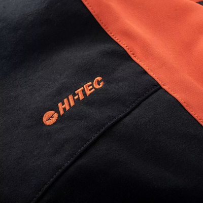 Pantallona trekking Hi-Tec Avaro M për burra, me reflektues, portokalli me të zezë