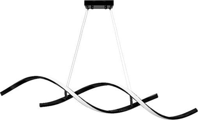 Висечка плафонска ламба Activejet AJE STELLA, LED 28W, 2700 lm, црна
