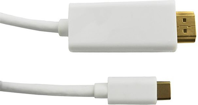 Кабел Колтек USB-C HDMI, 2m, бел