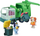 Set lodrash TM Toys Bluey Garbage Truck, kamion plehrash me figura, jeshil