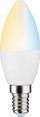 Llambë LED Paulmann ZigBee CCT, E14, 5W, e bardhë