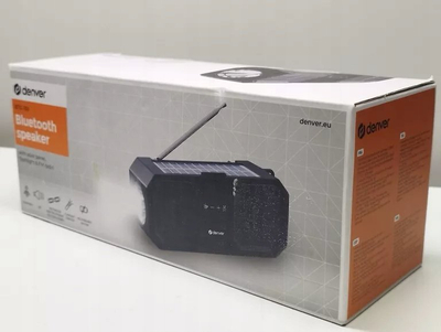 Kaltoparlant Bluetooth Denver BTG-158, 80W, me panel diell, me radio FM, i zi