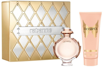 Set dhurate Paco Rabanne Olympea, Eau de Parfum 50 ml, Losion trupi 100 ml