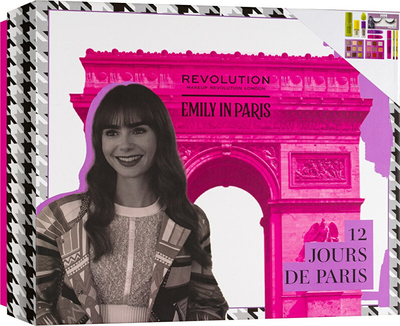 Kalendar kozmetik Revolution 12-day Advent calendar Emily in Paris