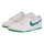 Patika Nike Dunk Low Medium Olive për femra, lëkurë, e bardhë ulliri