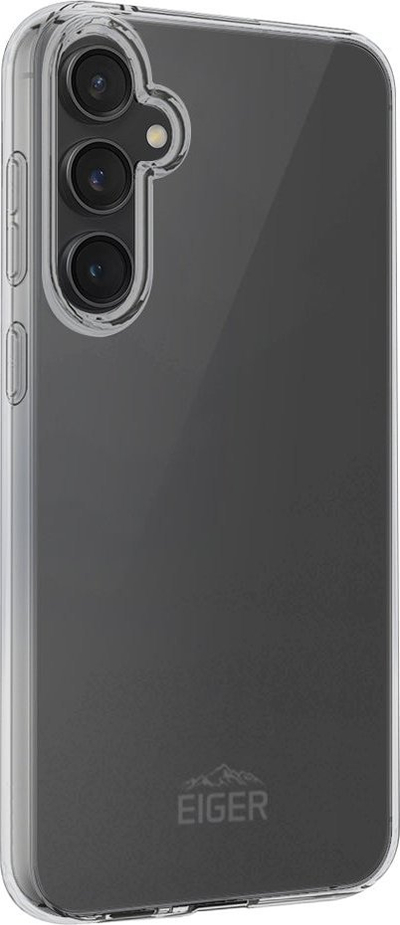 Këllëf telefoni Eiger Grip për Samsung Galaxy S24+, TPU shumë i butë, transparent