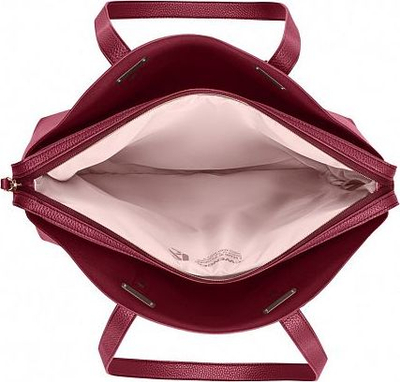 Çantë pune Wenger Women's Business Tote, 14", me xhep për laptop, e kuqe e errët