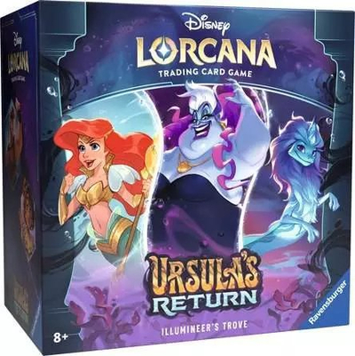 Set letra koleksionuese Ravensburger Disney Lorcana Illumineer's Trove Ursula's Return, Set 4, për 8+ vjeç, shumëngjyrësh