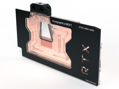 Bllok uji GPU Aqua Computer Kryographics NEXT, për ASUS Strix RTX 3080 3090, bakër