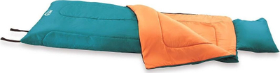 Thes gjumi Bestway Hibernator 200, me jastëk, 1.25 kg, jeshil portokalli