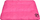 Shtrat për qen Reedog Eco Pink XL, dyshek i butë, rozë