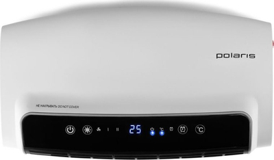 Ngrohës muri Polaris PCWH 0512D, panel me prekje, ekran dixhital, i bardhë
