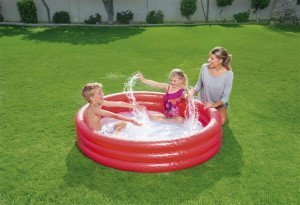 Pishinë me ajër Bestway Play Paddling Pool, 1.52m x 30cm, për kalamaj 2+, shumëngjyrëshe