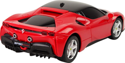 Makinë me telekomandë Rastar Ferrari SF90, shkallë 1:14, Leantoys, e kuqe