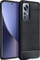 Mbrojtëse telefoni Carbon për Xiaomi 13 Lite, gomë e fortë rezistente, antishok, e zezë