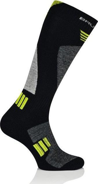 Çorape skish Brubeck Ski Force Wool, merino wool, madhësia 43, gri