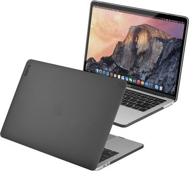 Kornizë mbrojtëse Laut për MacBook Pro 13", 2016–2022, polikarbonat, e zezë