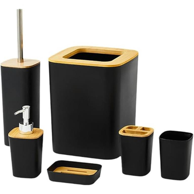 Set për tualet bardhë/gri/zezë. UNIMIKS