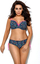 Bikini të poshtme Ava SF 70/2 Paisley, S, kaltër e errët