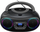 Radio CD portative Denver TDB-212GR, DAB+ FM, Bluetooth USB, e zezë gri