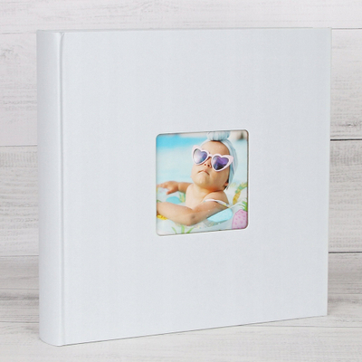 Album fotosh Fun Baby Selection, 30x30 cm, 100 faqe, i bardhë