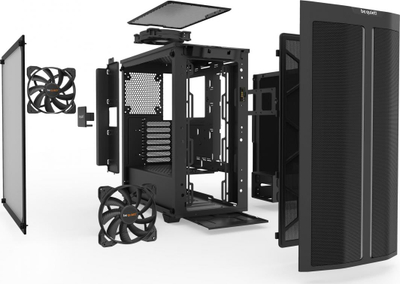 Kasë Be quiet! Pure Base 500DX (BGW37), e zezë
