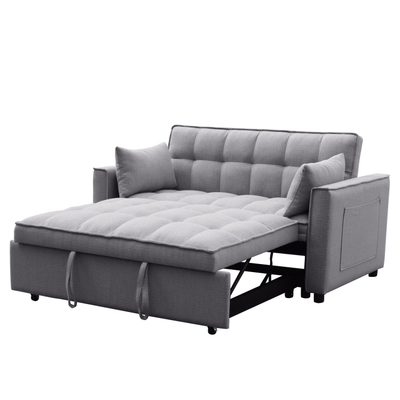 Divan-krevat BORG HM3289.01, 2 vendesh, 140x75x89cm, gri