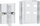 Këndore montimi Paulmann Corner Bracket Duo Profile, set 2 copë, plastike, transparente
