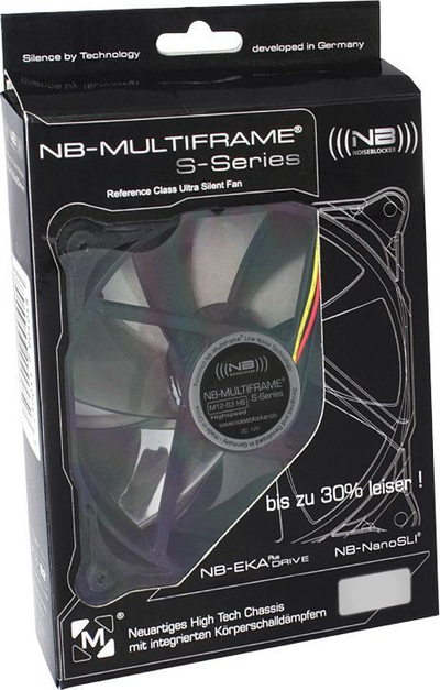 Ftohës Noiseblocker Multiframe M12-3, 120 mm